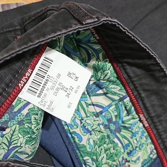 Meyer Gray Jeans Size 32x33 - Picture 3 of 5